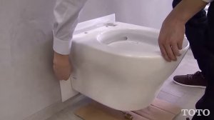 Установка унитаза Toto Washlet