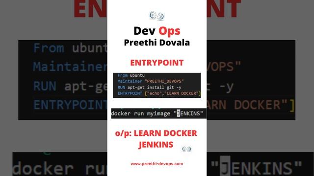Docker Interview Question: CMD VS ENTRYPOINT VS RUN commands in docker смотреть онлайн