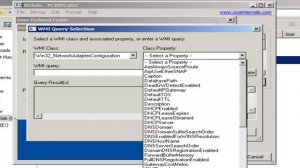 SYSINTERNALS: Using WMI with BGINFO to display only active IP Address