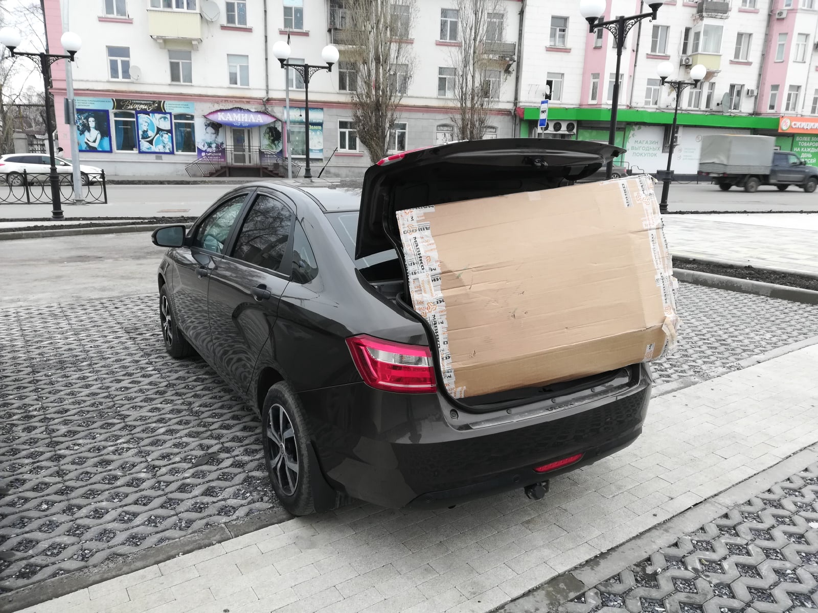 Лада Веста пришли ништяки на т.о. и тюнинг. смотреть онлайн