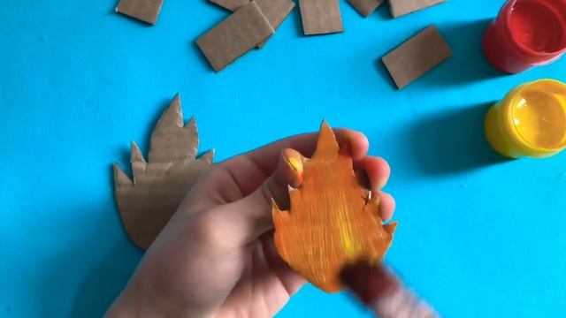 ОБЪЁМНАЯ ПОДЕЛКА ко Дню Победы Своими руками ВЕЧНЫЙ ОГОНЬ | ПОДЕЛКА на 9 мая из картона