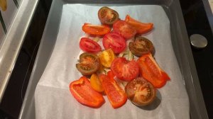 Суп из запеченных томатов с перцем. Антипохмельный.