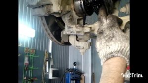 Вылетела шаровая опора на Пассате! Замена рычага передней подвески вылетела шаровая Фольксваген Б -