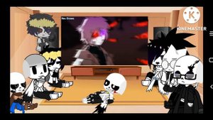 X TALE react to Xchara vs player