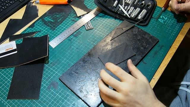 Кошелек из кожи растительного дубления своими руками смотреть онлайн