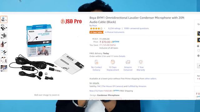 BOYA M1 Lavalier Microphone - Unboxing and Review in 2020 | is it worth buying? смотреть онлайн