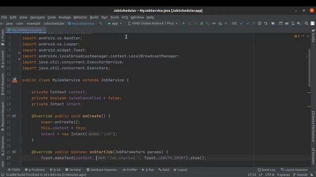 ANDROID - JOB SCHEDULER TUTORIAL IN JAVA смотреть онлайн