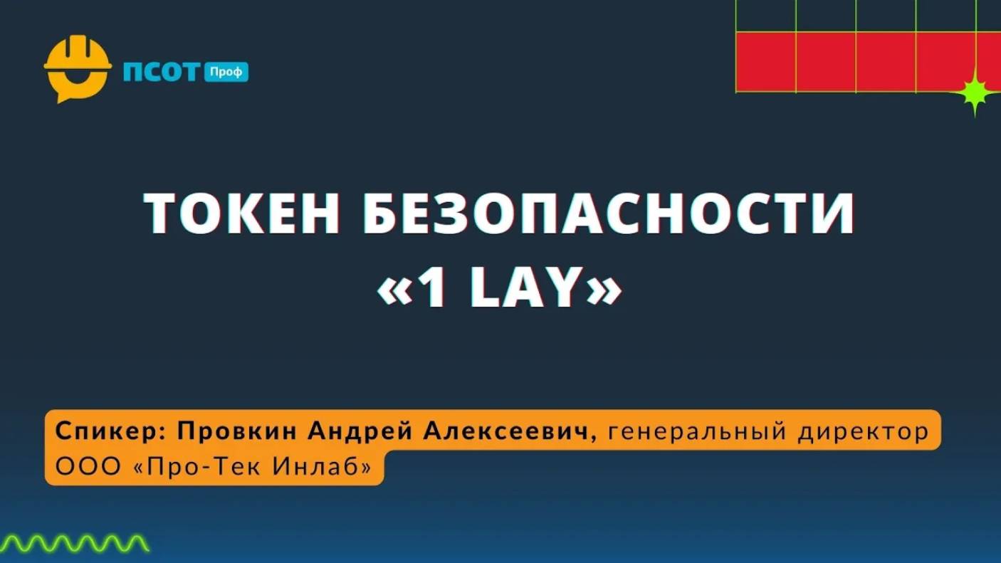 Токен безопасности «1 Lay»