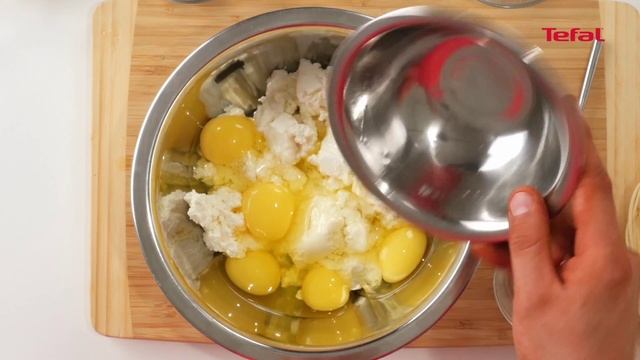 Запеканка из домашнего творога в мультиварке Tefal RK8141 смотреть онлайн