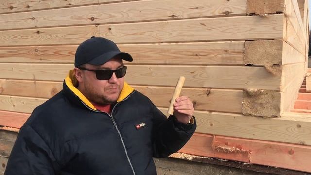 Брус или каркас? | Строительство дома из профилированного бруса | Брусовой дом 11 на 12 смотреть онлайн