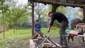 ЖАРЕНАЯ КУРИЦА Азербайджанская Кухня Деревенская Кухня  Рецепты