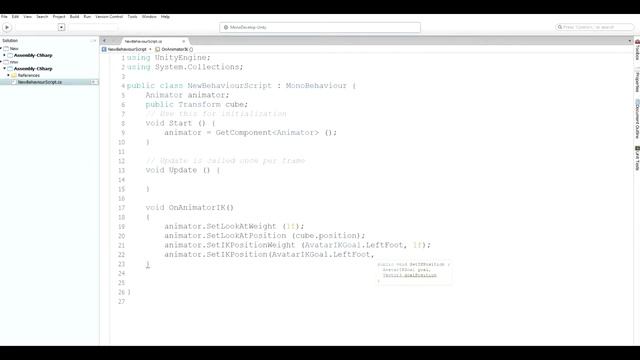 Unity 5 анимация персонажа смотреть онлайн
