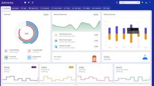 Adminto Admin Bootstrap Admin Template Dashboard