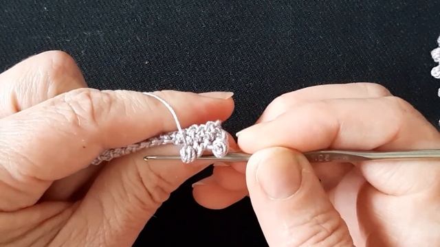 Урок 04. Тонкий шнур-завиток с узелками. Блузка. Пепельно-розовая мечта. Сrochet. Ирландское кружев смотреть онлайн