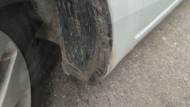 Киа рио(2012год) грязь под передними крыльями. смотреть онлайн