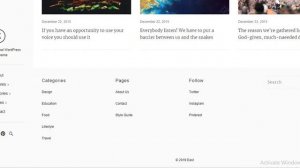 East   Clean & Minimal WordPress Blog Theme