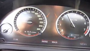2008 BMW 750Li F02 Short Acceleration