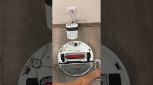 Робот пылесос Roborock s7, очистка  от волос
