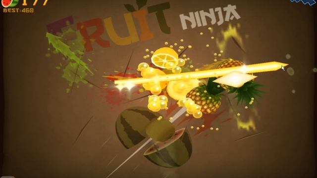 FruitNinjaHD classic mode full HD(2560-1600).avi смотреть онлайн