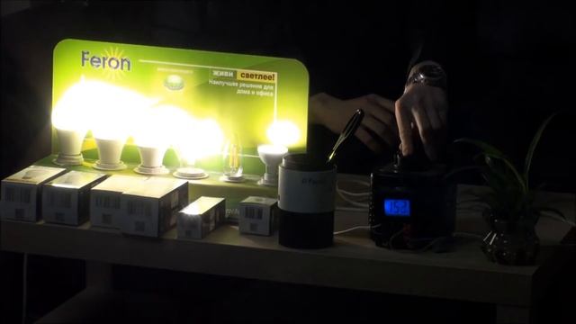 Feron: тестирование ламп на перепады сетевого напряжения. смотреть онлайн