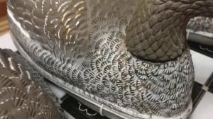 Чучело гуся плавающее - доработка скорлупки Кубаньпласт Goose Hunting homemade floating goose layou
