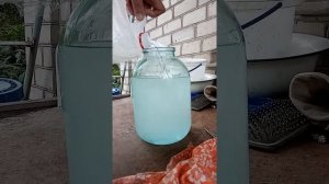 Перекись (пергидроль)для бассейна часть 1