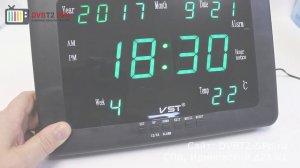 VST-802W - обзор электронных часов