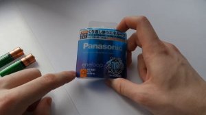 [Пришла посылка] Аккумуляторы Panasonic Eneloop