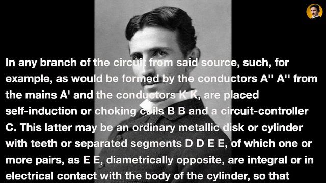 Nikola Tesla U.S. Patent 568,176 - Updated video content смотреть онлайн