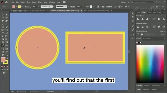 #5: Illustrator Tips - Quick Way To Select Gradient & Stroke color | Illustrator Technique Series 1 смотреть онлайн