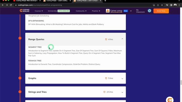 Coding Ninjas Competitive Programming Course Review - Complete Overview of Coding Ninjas CP Course