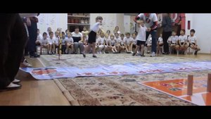 Национальная забава - игра в «Городки»