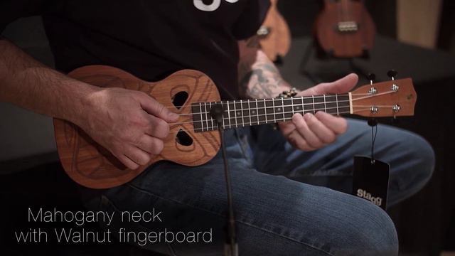 Stagg - Tiki Ukeleles series - Concert size range