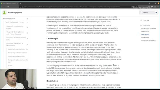 Enhancing Code Presentation | Mastering Python | Chapter 4 | Part 06