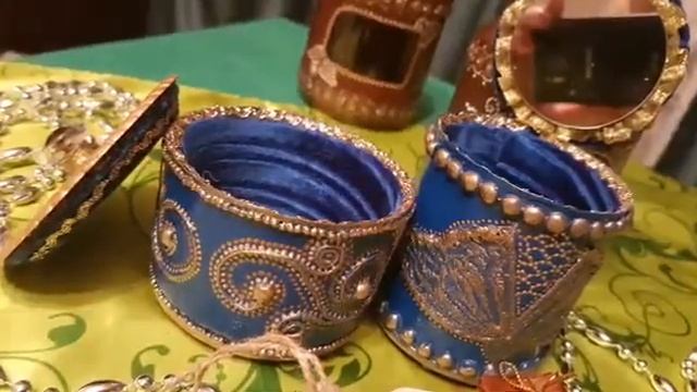 Красивые шкатулки своими руками из  того, что есть дома.