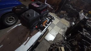 Ставим двигатель и вариатор на снегоход