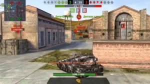 Король ПТ-САУ FV215b (183) Мастер на бабахе World of tanks blitz