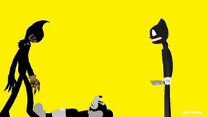 bendy vs cartoon cat vs bendy all parts + all alternate endings (reuploaded)