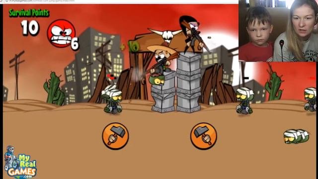 Ч 2. Мультик ИГРА для детей про зомби Zombies Can't Jump Зомби не умеют прыгатьот 3+