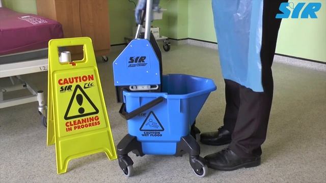 Уборочная тележка CYR TC20 смотреть онлайн