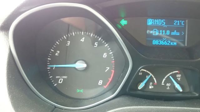 Троит и плавают обороты на Форд Фокус 3 1.6 125 2012 смотреть онлайн