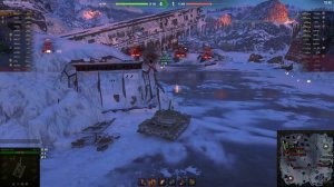 Мир Танков. Аркада игра в снежки. Обзор новогодних карт. Линия Маннергейма, Эрленберг, Штиль.