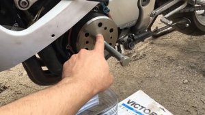 Демонтаж статора генератора Yamaha yzf r1 2000