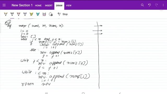 Merge Sorted Array - LeetCode -88 || Top Interview Problem || Mohit bodhija