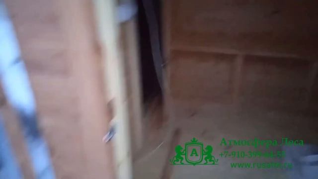 Баня бочка Квадро на сваях в Дзержинске смотреть онлайн