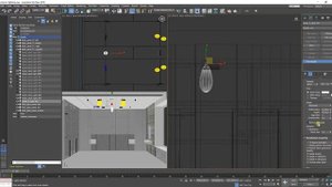 Часть_05_Установка и настройка внутреннего освещения в 3ds max. LightMix (Лайтмикс).