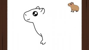 How To Draw a CAPYBARA KAWAII I Easy II Como Desenhar uma CAPIVARA KAWAII I Fácil