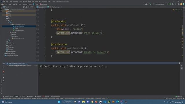Spring Boot - PreUpdate PrePersist PreRemove PostUpdate PostPersist PostRemove смотреть онлайн