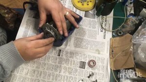 Ремонт эксцентриковой машинки Диолд