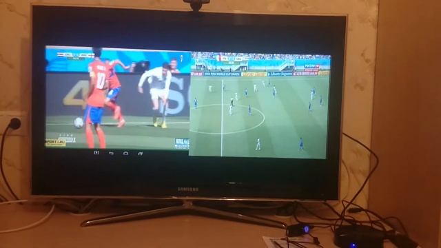 Tronsmart Vega S802-H футбол по Sopcast смотреть онлайн